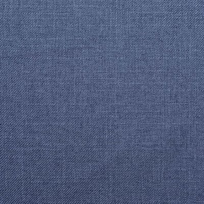 Gestoffeerde Bank - Voetenbankje Zitoppervlak - Extra Zitting - Knooptufting Design - 80 cm Breed - Naturel Blauw