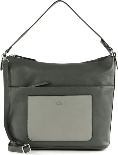 GERRY WEBER Schoudertas Vistara Hobo Dark Grey Grijs