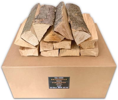 Ovenklaar Beukenhout 20 kg - 25 cm voor Open Haard, Grill, Pizzaoven en Vuurschaal