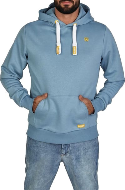 riverso Heren trui RIVLinus regular fit Blauw S Volwassenen hoodie / capuchon trui