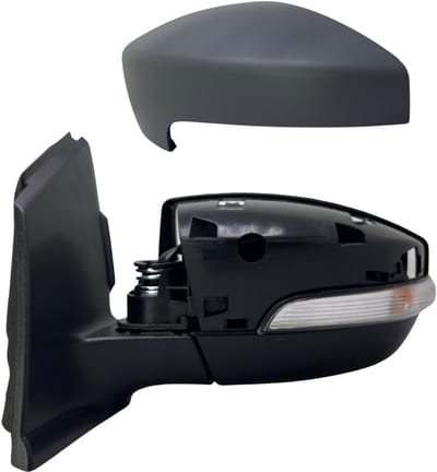 BILMAX Linker Buitenspiegel Vervanging voor Ford Kuga II | Kuga II Van (C520) 2013–2019, Elektrisch Verstelbaar, Elektrisch Inklapbaar, Met Richtingaanwijzer, Verwarmd, Met Instapverlichting, Gegrond, 8-Pins (Bestuurderszijde)