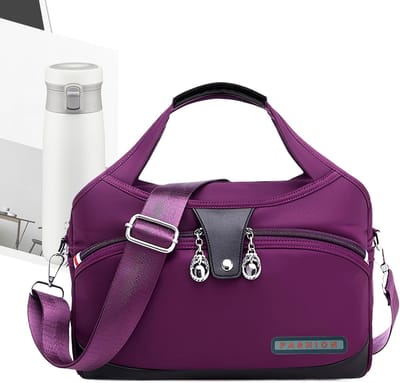 Dames Schoudertas - Crossbody Tas - Veelzijdig Dagelijks Gebruik - Waterbestendig Ontwerp - 32 x 30 x 6 cm