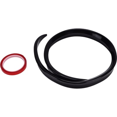 Universele Glanzend Zwarte Auto Achterklep Spoiler Lip UV-bestendig Rubber Spoiler Vleugel black
