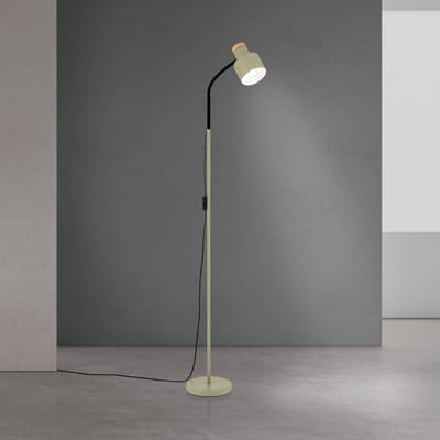 ORION Vloerlamp Gili, staal, lichtgroen, hoogte 150 cm, E27