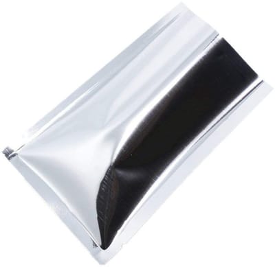 Dailygoods- Verzegelbare Zakken 200 Stuks - Aluminiumfolie - Hitteverzegelbaar - Vacuüm - Scheurinkeping - 6 x 9 cm - Zilver - Verpakkingszakken