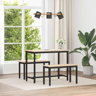 vidaXL - Bank - Naturel - 80 - x - 35 - x - 45 - cm - Massief - grenenhout