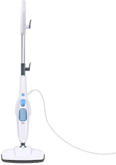 Elektrische Stoommop 5000W - 12 in 1, 120 Graden Draaibare Kop voor Vloerreiniging en 5000W Stoomreiniger met 400ml Watertank - Voor Vloerreiniging