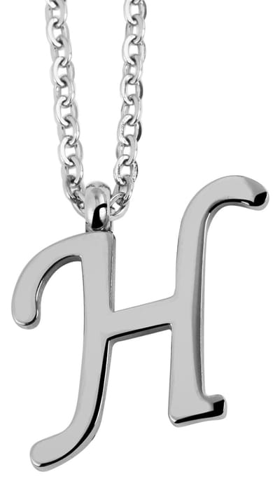 AKZENT Akzent unisex ketting met hanger Kiah, zilverkleurig, duurzaam