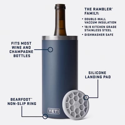 Geïsoleerde RVS Wijn- en Champagnekoeler voor Flessen