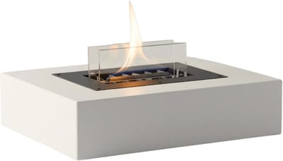 Tenderflame Daisy Tafelhaard - Natural Concrete - Tenderfuel - Bio-Ethanol Alternatief - Rookvrij, veilig, schoon en geurarm