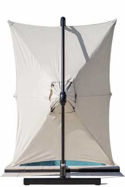 Luxe Zweefparasol Tuinparasol Ø Grote Stokparasol – UV-bestendig Polyester, Stalen Frame, Kantelbaar & Opvouwbaar met Slingermechanisme – Voor Tuin, Terras & Balkon – Meerdere KleurenMobili Bella