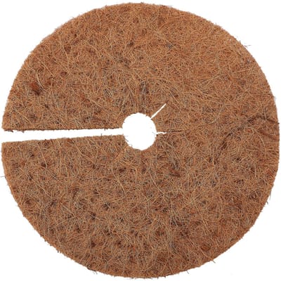 Ronde Kokospalm Grasmatten Dikke Duurzame Vochtigheid Beschermer voor Bomen voor Kwekerijen Tuinen Type 1 beige