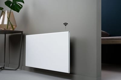 VH Smart Convector Wit "Slim Eco" - 2000 watt - Wifi functionaliteit - Instelbaar vermogen - Voor wandmontage