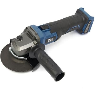 HBM accu haakse slijper 125 mm 20V borstelloos 8500 rpm HBM Power20 met opbergkoffer