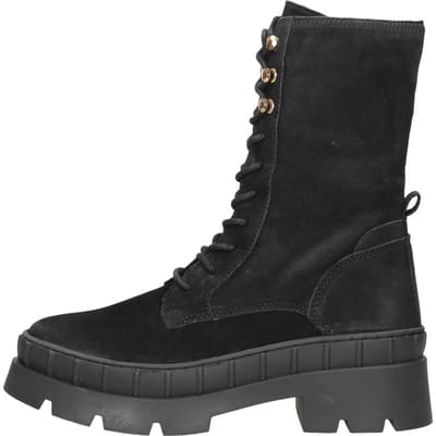 SUB55 Dames veterschoenen Veterschoenen Hoog - Zwart - Maat 36