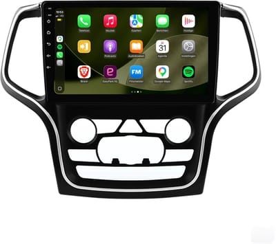 Carplay autoradio geschikt voor Jeep Grand Cherokee | 2015 t/m 2018 | Android 13 | Draadloos Apple Carplay & Android Auto | 2GB + 32GB | 8-Core processor | Davilon | 2025 model | 2015 2016 2017 2018 | Bluetooth & Wifi