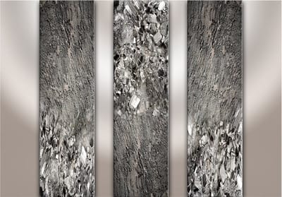 Fotobehangkoning - Behang - Vliesbehang - Fotobehang - Black diamond - 200 x 140 cm