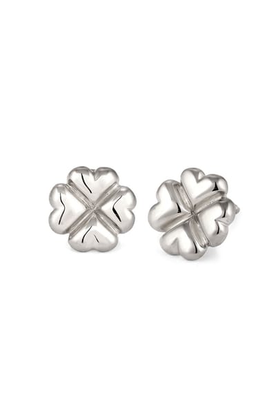 Elli - Oorbellen - Oorbellen Vrouwen Klaverblad 925 Sterling Zilver -
