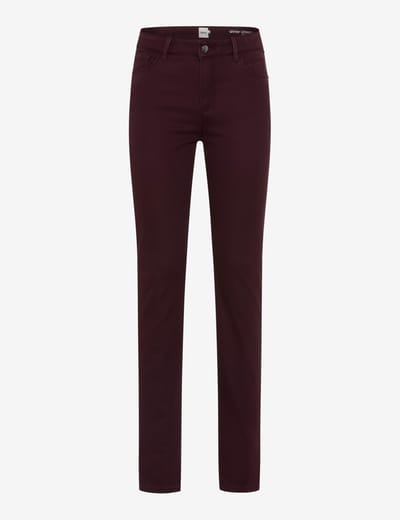 slim fit smalle broek van lyocell-mix met modal-katoen-aandeel model 'SHAKIRA'