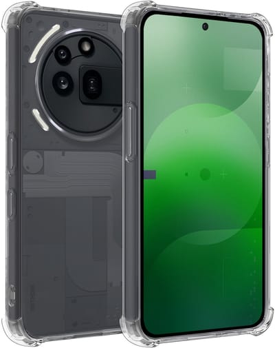 Hoesje Geschikt voor Nothing Phone (3a) Pro - Sterk & Shockproof - Siliconen Case - Back Cover - Telefoon Hoes Shock Proof - Transparant