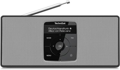 Draagbare DAB+ Radio met Bluetooth, Oplaadbare Accu en Stereo Geluid