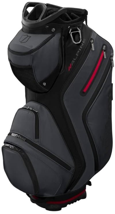 Wilson Alpine Cartbag 2025 - Zwart Grijs