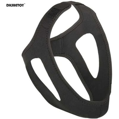 Ceinture Anti-Ronflement Réglable Gouttière Buccale Stop Ronflement Dispositif de Traitement Confortable pour un Meilleur Sommeil gray