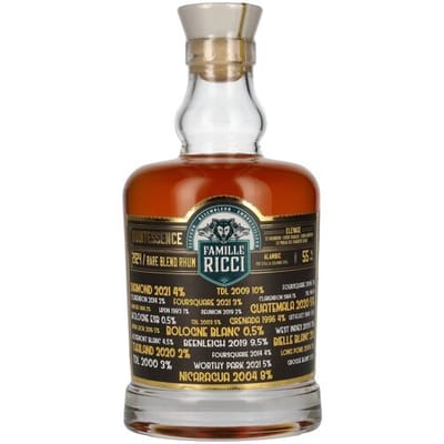 Famille Ricci Quintessence Rare Blend Rhum 2024 55% Vol. 0,7l