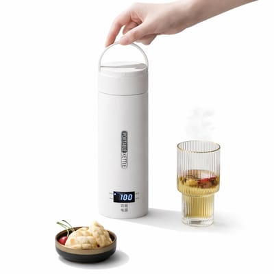 Draagbare Smart Waterkoker – Perfect voor Thee, Koffie en Babyvoeding | Met LED Display en Warmhoudfunctie