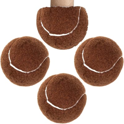 Stoel Tennisballen - Viltglijders - Vloeren Beschermen - Dubbele Demping - 4 stuks - Blauw
