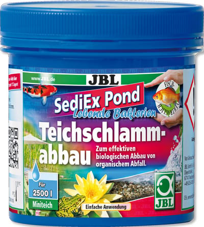 JBL SediEx Pond 250g Bacteriën en actieve zuurstof voor de afbraak van slib