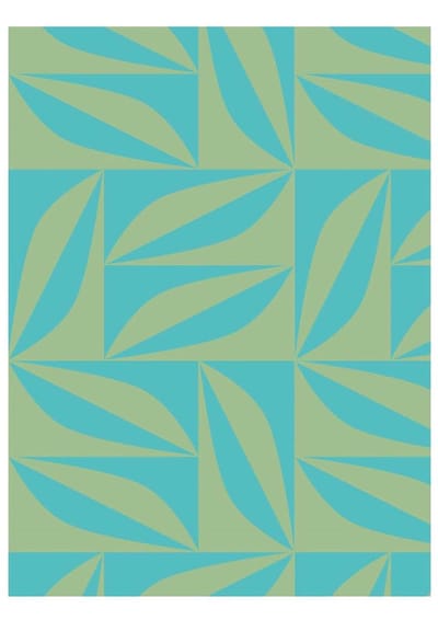 HappyBook - Journal - Notitieboek - A4 - Design - Turquoise - Groen - Werk - Studie - School - Dagboek - Softcover - Elastiek - Relatiegeschenk - Boekenlegger - Vrolijk - Fleurig - Schrijven - Notities - Planning maken - Structuur - Herinneringen