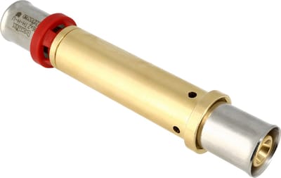 Bonfix Zakverpakking: Alu-pers Reparatiekoppeling 16 x 16 - 2 x alu-pers