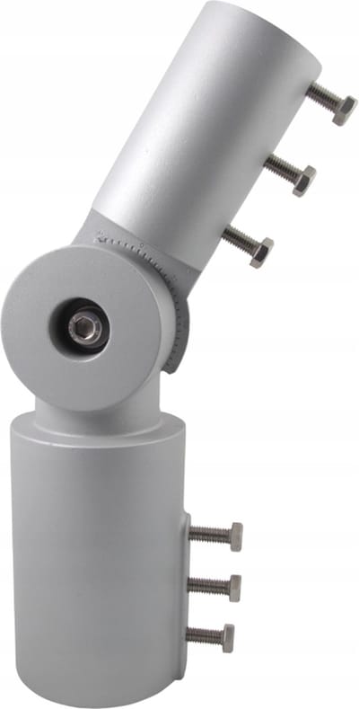 LED straatlantaarn bevestiging - Kantelbaar - Met kabeldoorvoer - Adapter