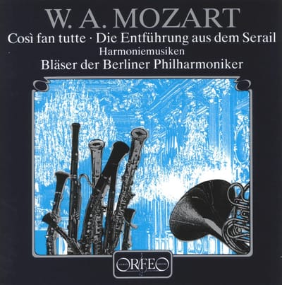 Blaser Der Berliner Philharmoniker - Mozart: Cosi Fan Tutte, Die Entführung Aus Dem Serial (CD)