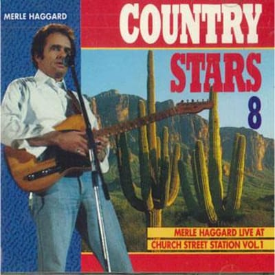 CD MERLE HAGGARD - Country Stars8 CTS55508 COUNTRY STARS Japan Pop Gebruikt