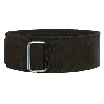 Gewichthefband Verstelbare lichtgewicht zelfvergrendelende Powerlifting Belt voor effectief gewichtheffen Fitness Workouts Gym Workout Belt Zwart