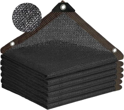 Allecto plus - Schaduwnet voor buiten met oogjes - Zonnezeil Pergola - UV-beschermingsnet - Tuinaccessoire met 90% UV-bescherming