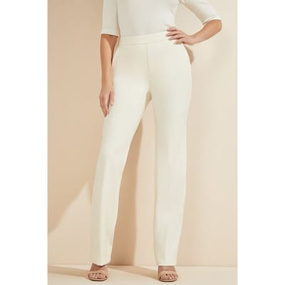 GUESS Marciano By Sally Pant Warm Straight White Taglia: 36 | Pantaloni Outlet | Donna | Bianco