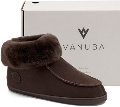 Pantoffels van schapenleer Vanuba Peppin