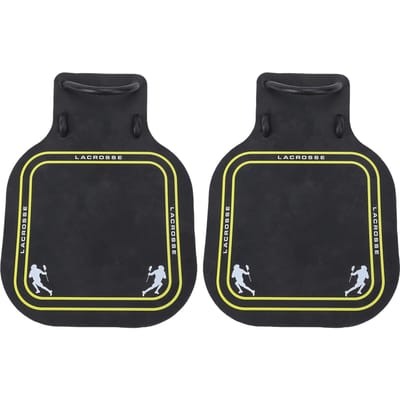 2 Stuks Lacrosse Trainingsdoelwit Nauwkeurige Oefening Sportbenodigdheden voor Binnen Buiten met Tas black