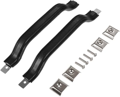 Store_7 - Deurgreep Trekriem Set - Duurzaam IJzer - Zwart - Vervangingsset - Slijtvast en Corrosiebestendig - Geschikt voor Jeep Wrangler YJ en CJ
