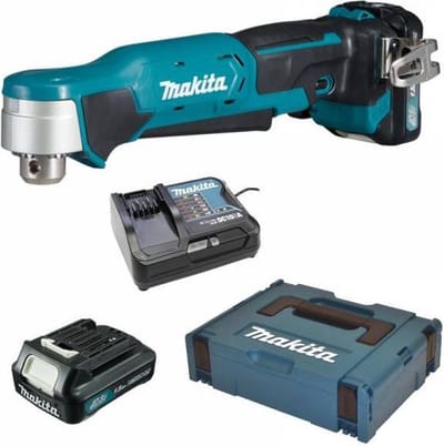 Makita DA332DSYJ Haakse accuboormachine 10.8 V 1 snelheid Incl. 2 accus, Incl. lader, Incl. koffer