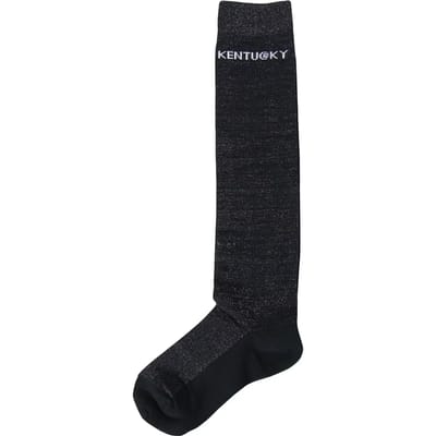 Kentucky Horsewear - Sokken glitter zwart 35/40