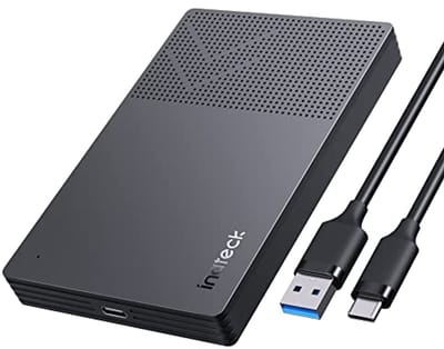 USB 3.2 Gen 2 Harde Schijf Behuizing voor 2,5 inch SSD en HDD - Tot 6 Gbps - UASP Ondersteuning
