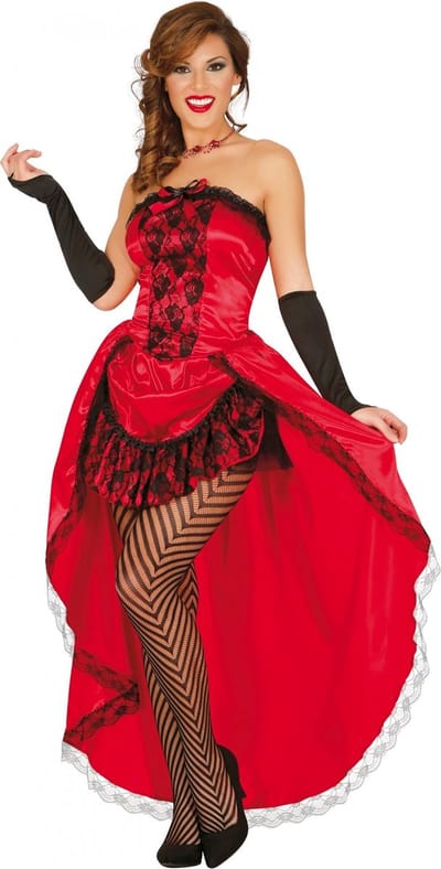 Fiestas Guirca - Kostuum Burlesque lady M (38-40) - Carnavalskleding - Carnaval - carnavalskleding 2027 - Carnaval kostuum