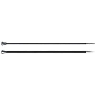 Breinaalden - KNITPRO - Karbonz - 35cm - nr. 2,5 - Koolstofvezel en messing zwart