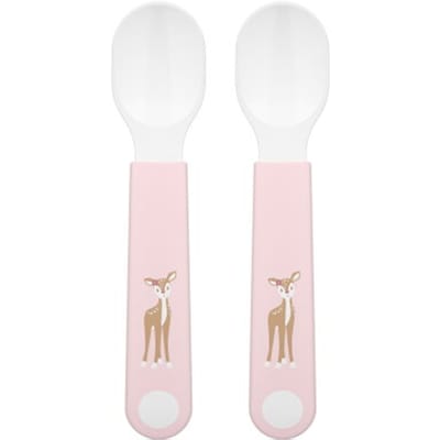 Mepal Mio Oefenlepel Little Dutch - Set van 2 - Goede grip - Kinderservies - Fairy Garden