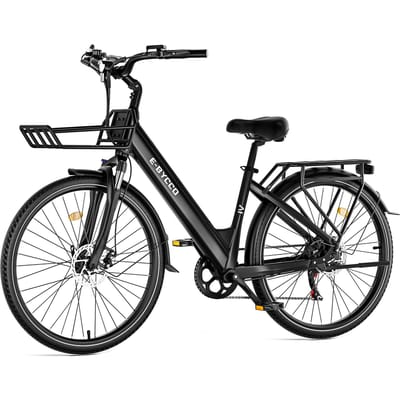 E-BYCCO V1 Stads Gemakkelijke Elektrische Fiets 36V15.6AH Batterij 500W Motor 25KM/H Topsnelheid 28 Inch Banden Stedelijke E-Bike Voor Unisex