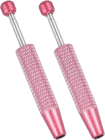 Set van 2 Piercing Ball Grijptools, RVS 4-Klauwen Pincet voor Sieraden en Kleine Onderdelen, Perfect voor Diamanten en Parels